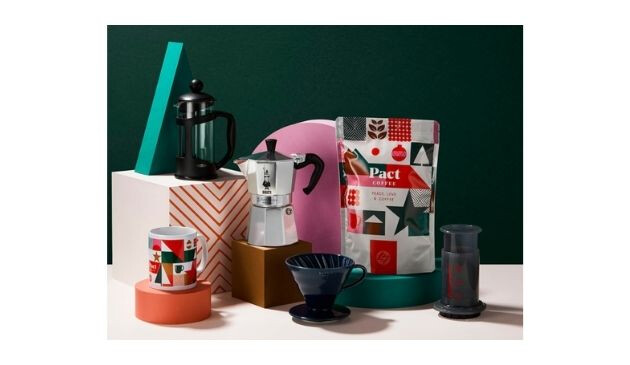 Pact Coffee and cafetieres