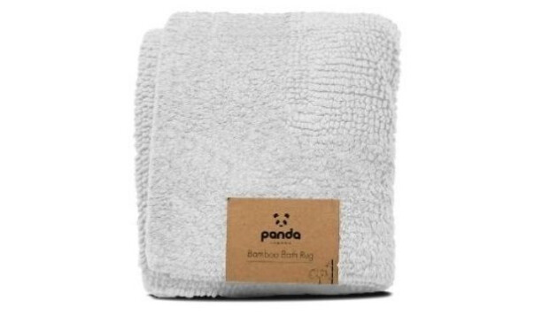 Panda bath mat