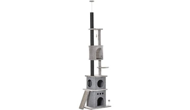 Floor to ceiling tall cat tree