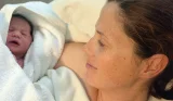 New mum with newborn baby