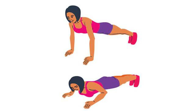 Press up