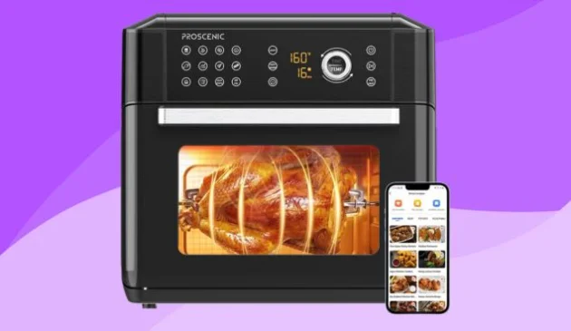 Proscenic T31 Air Fryer Oven, 15L Digital Air Fryer Oven with Rapid Air Circulation