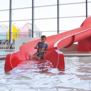Haven Quay West holiday park waterslide