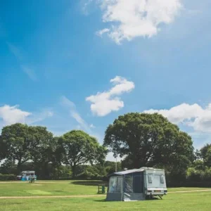 Red Shoot campsite tent