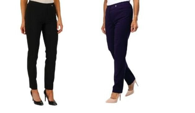 Robell Slim Fit Stretch Trousers