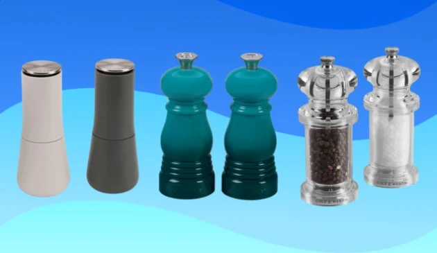 Selection of the best salt and pepper mills