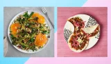 Selection of recipe box meals