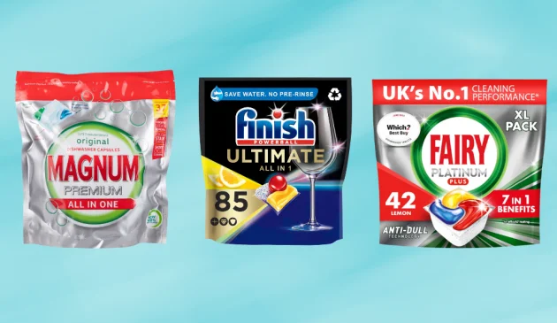 Selection of the best dishwasher tablets