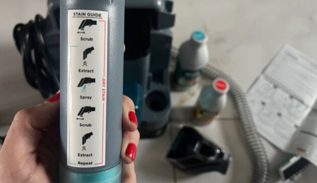 Shark StainStriker Stain & Spot Cleaner instructions