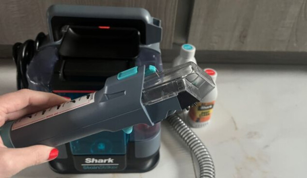 Shark StainStriker Stain & Spot Cleaner testing