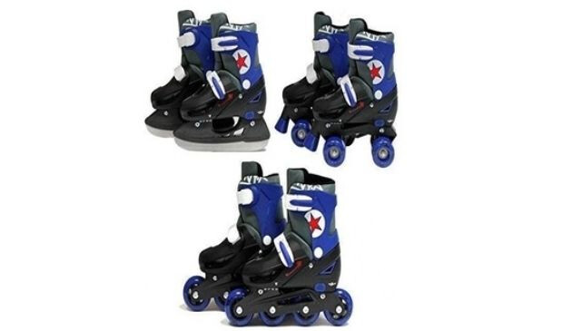 Sk8 Zone 3-in-1 Roller Skates
