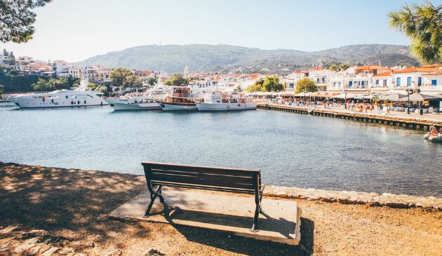 Skiathos Bench