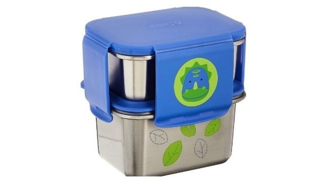 Skip Hop Zoo stainless steel lunch box