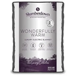 Slumberdown Wonderfully Warm Multi Zone Double Electric Blanket