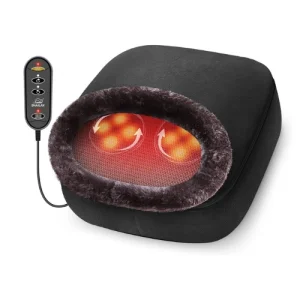 Snailax 2-in-1 Shiatsu Foot and Back Massager with Heat