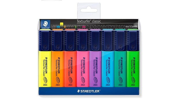 Staedtler highlighters in pack