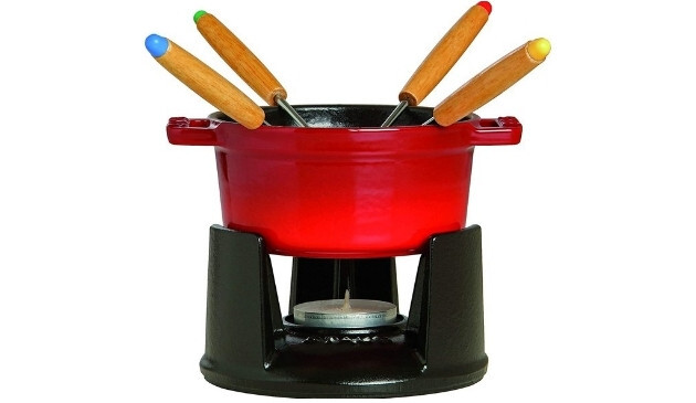 Staub mini fondue set
