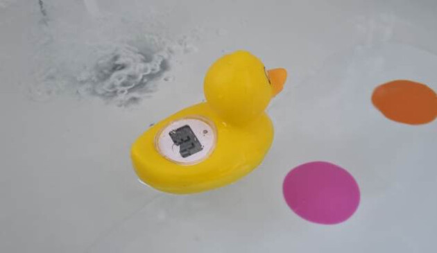 TensCare Digi Duckling water thermometer in bath