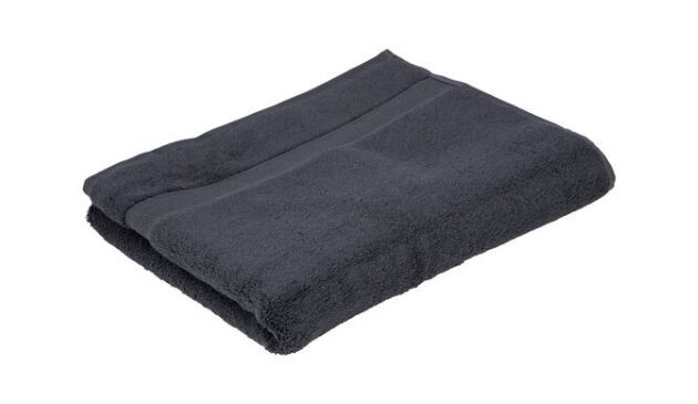 grey soft towel