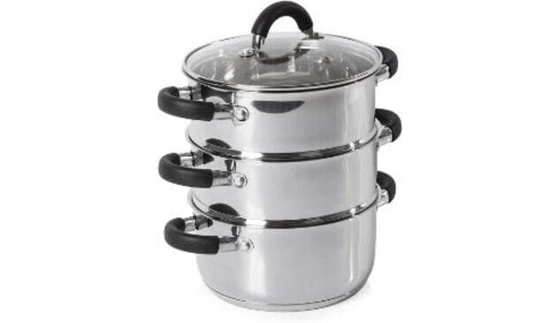Tower Essentials 3-Tier Steamer