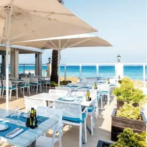 TUI Blue Alcudia Pins Playa Mallorca dining terrace
