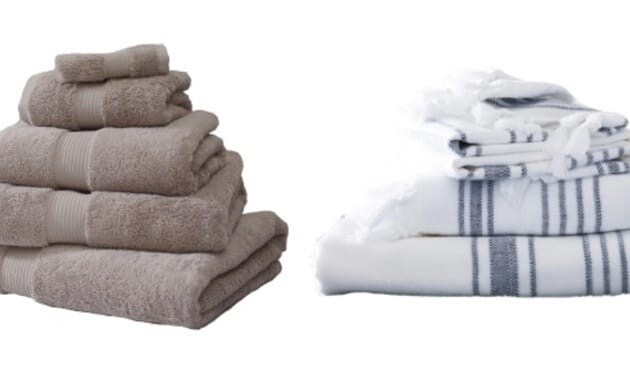 The White Company towels