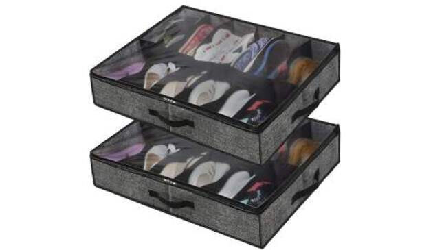 Underbed shoe storage