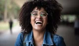 women wearing glasses