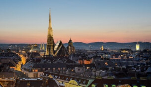 Vienna skyline