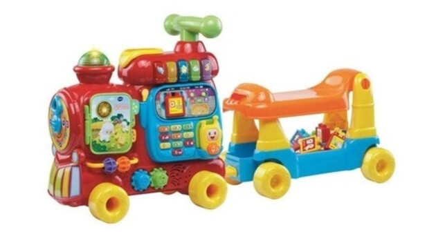 VTech Baby Push and Ride Alphabet Train Push Along Toy