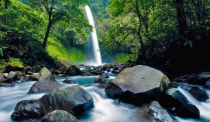Waterfall in Costa Rica
