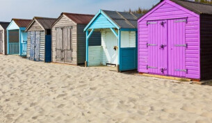 West Wittering beach huts
