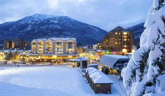 Whistler skiing