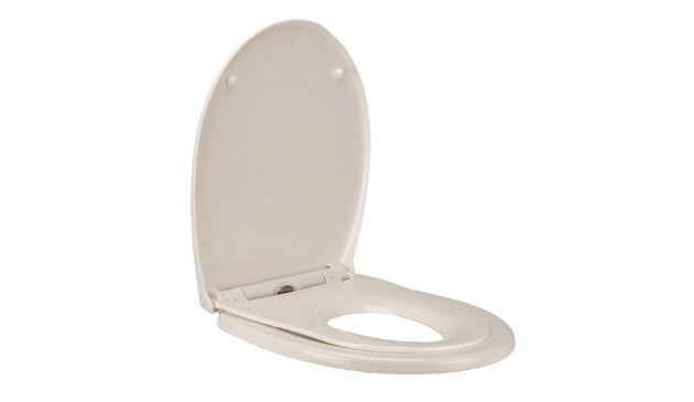 White Family Toilet Seat