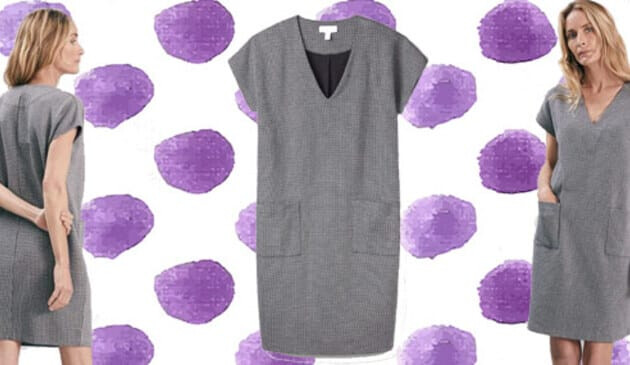 The White Company Hounds Tooth Dress