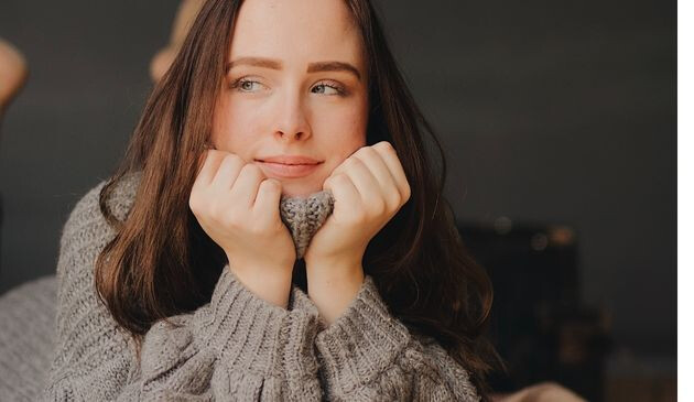 Woman in jumper