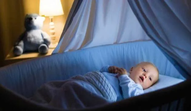 baby in crib