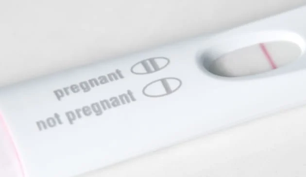 Negative pregnancy test