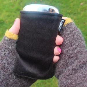 Zippo 12-Hour Refillable Hand Warmer in use outdoors